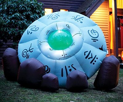 Crashed Inflatable UFO