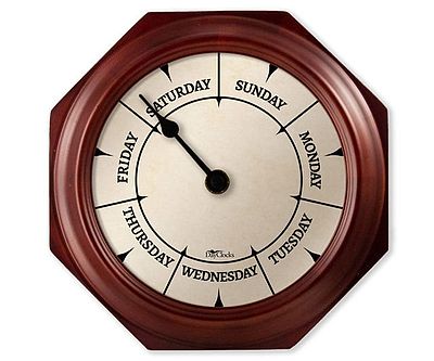 Day Of The Week Clock