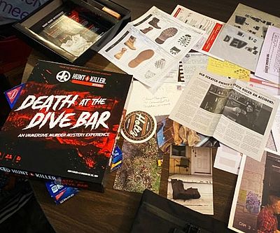 Death At Divebar Murder Mystery Game