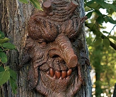 Devilish Tree Face