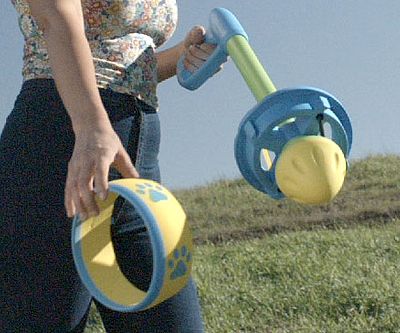 Flying Ring Dog Fetch Toy