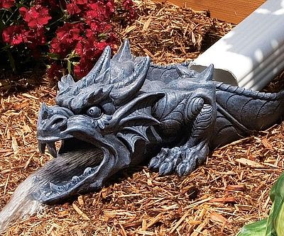 Dragon Rainspout Statue