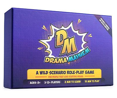 Drama Mayhem Party Game
