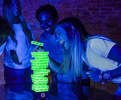 Electric Shocking Stacking Block Game