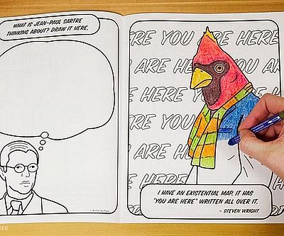 Existential Coloring Book