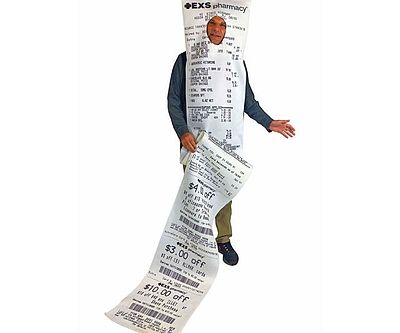 CVS Pharmacy Receipt Costume