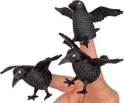 Finger Crows Finger Puppets