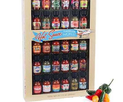 Flavors Of The World Hot Sauce Sampler