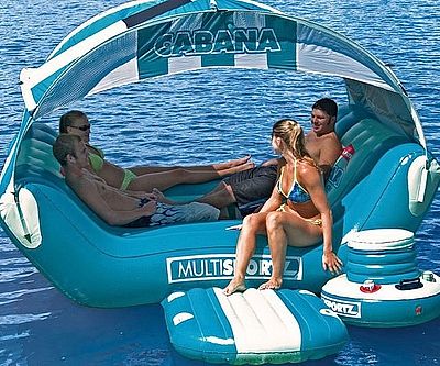 Floating Cabana Island