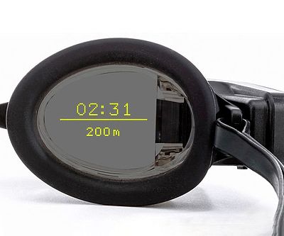 Augmented Reality Swim Goggles