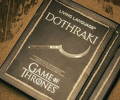 Dothraki Language Instructional Book