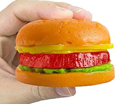 Giant Gummy Hamburger