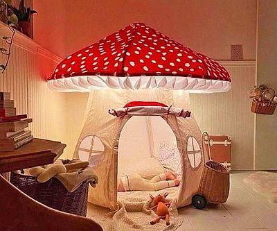 Giant Mushroom Play Tent
