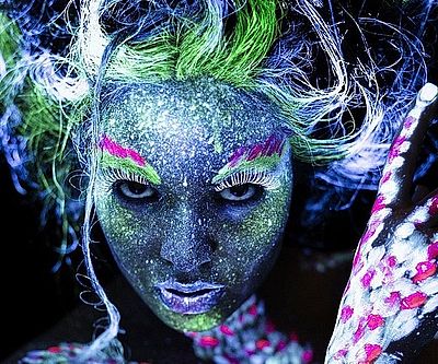 Glow In The Dark Body Paint