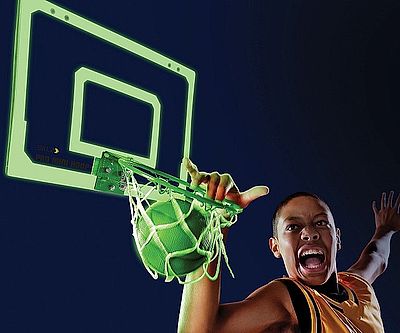 Glow In The Dark Indoor Basketball Hoop