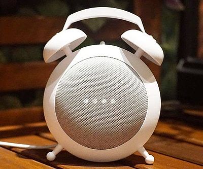 Google Home Mini Retro Alarm Clock