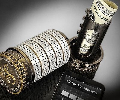 Handheld Cryptex Safe