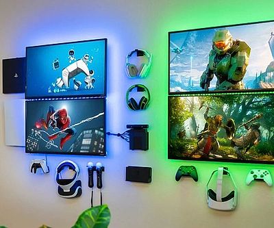HIDEit Gaming Console Wall Mount