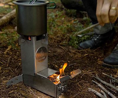 Hot Ash Wood Burning Stove