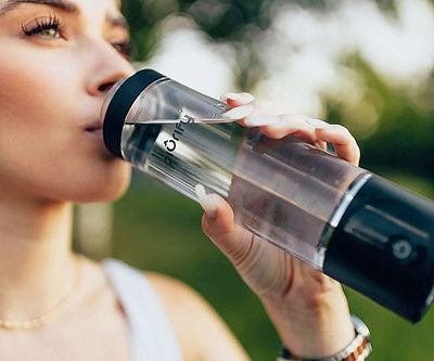 The Hydrogen-Infused Water Bottle