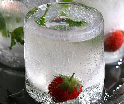 Ice Mold Shot Glasses