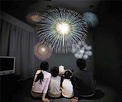 Indoors Fireworks Show