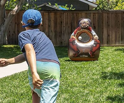 Inflatable Catcher Pitching Game