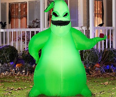 Inflatable Green Oogie Boogie
