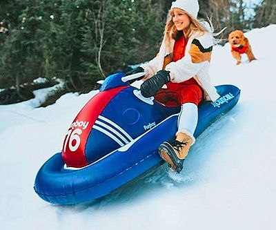 Inflatable Snowmobile
