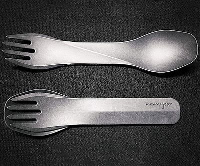 Interlocking Portable Eating Utensils