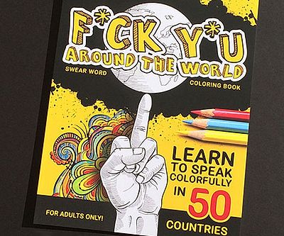 Global Swear Words Coloring Book