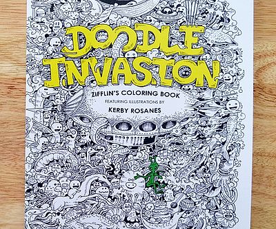 Intricate Illustrations Coloring Book