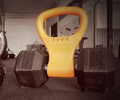 Kettlebell Free Weight Attachment Grip