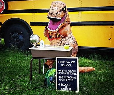 Kid’s Inflatable T-Rex Costume