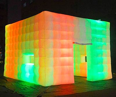 LED Air Cube Tent