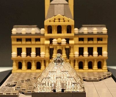 LEGO Louvre Building Kit