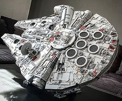 7,541 Piece LEGO Millennium Falcon