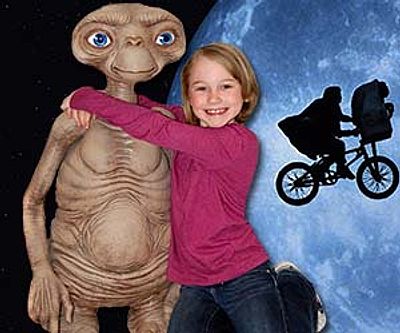 Life-Size E.T. Replica