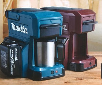 Makita Power Tool Battery Coffee Maker