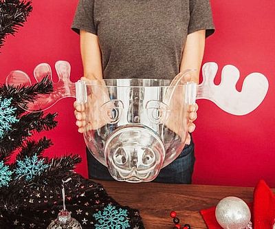 Marty Moose Punch Bowl