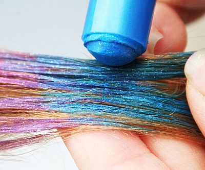 Metallic Glitter Hair Chalk