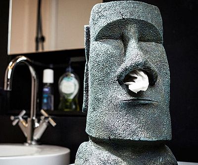 Moai Tissue Holder