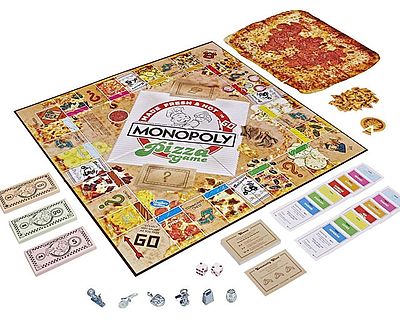 Monopoly Pizza Board Game