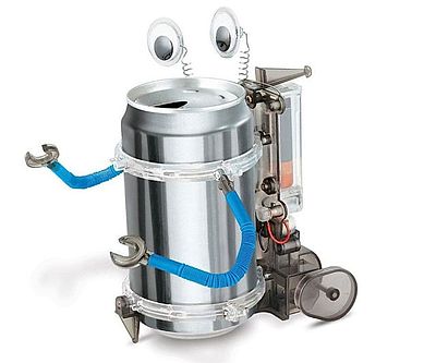 Motorized Tin Can Robot Kit