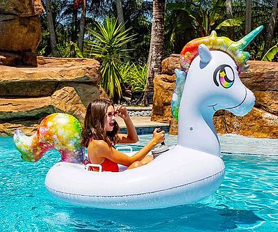Motorized Unicorn Float