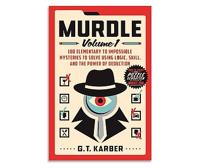 Murdle Mystery Book
