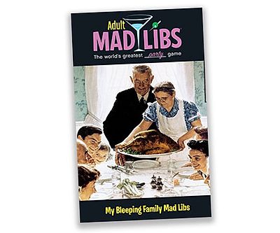 My Bleeping Family Mad Libs
