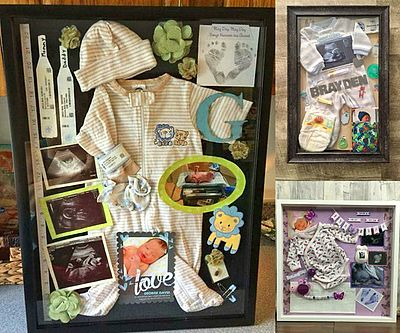 Newborn Shadow Boxes