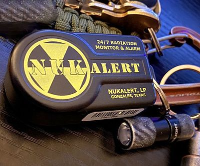 Nuclear Radiation Detector Keychain