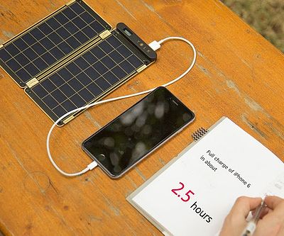 Paper Thin Solar Charger